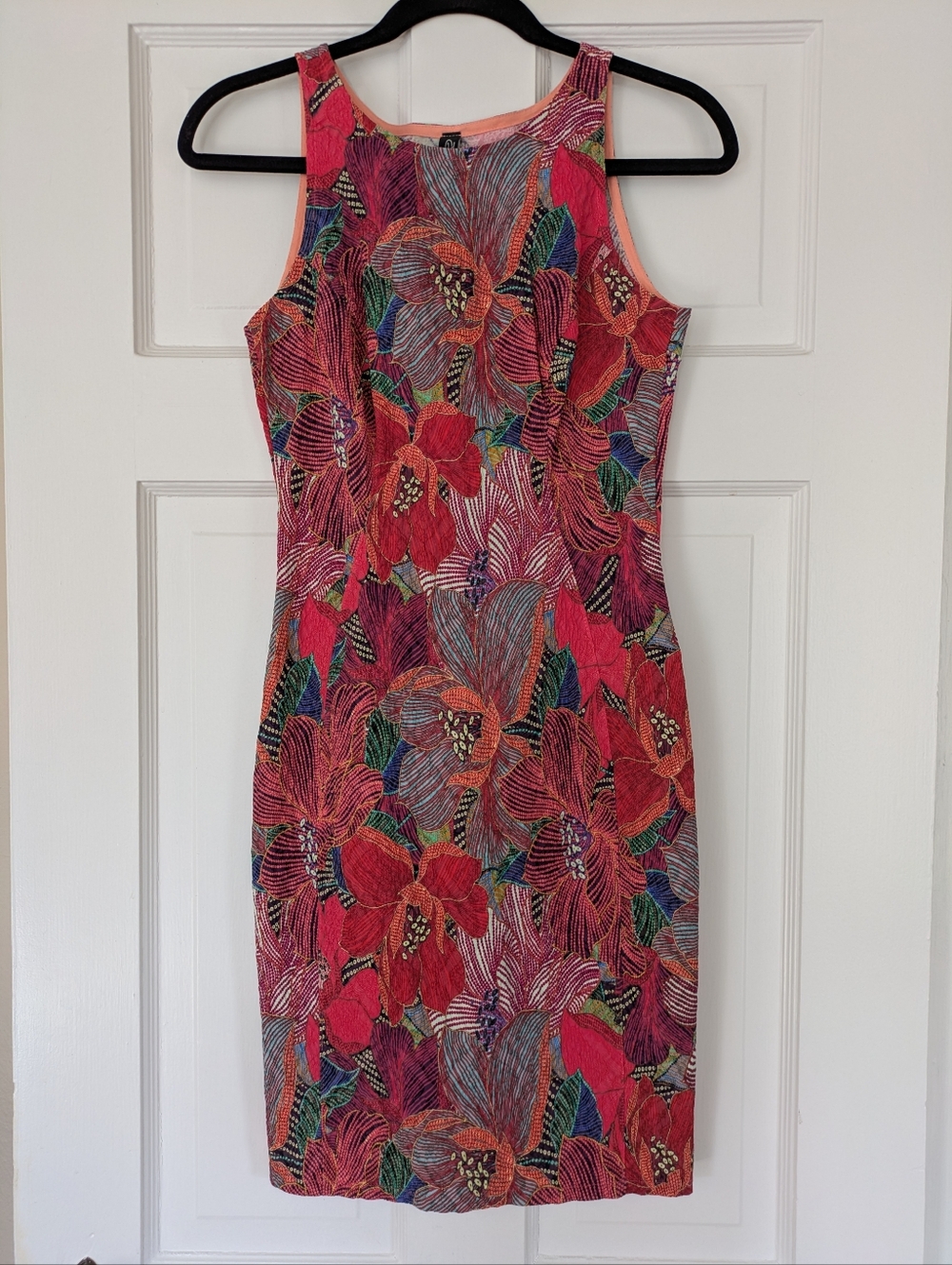 Elana Kattan Multicolor Y2K Bodycon Dress Small
